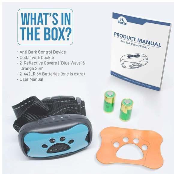 Petic anti-bark training collar - Picture 5 of 6